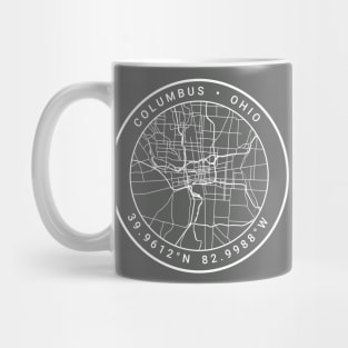 Columbus Map Mug